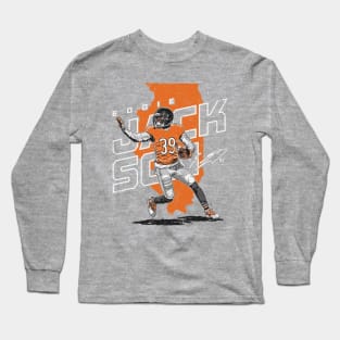 Eddie Jackson Cincinnati Player Map Long Sleeve T-Shirt